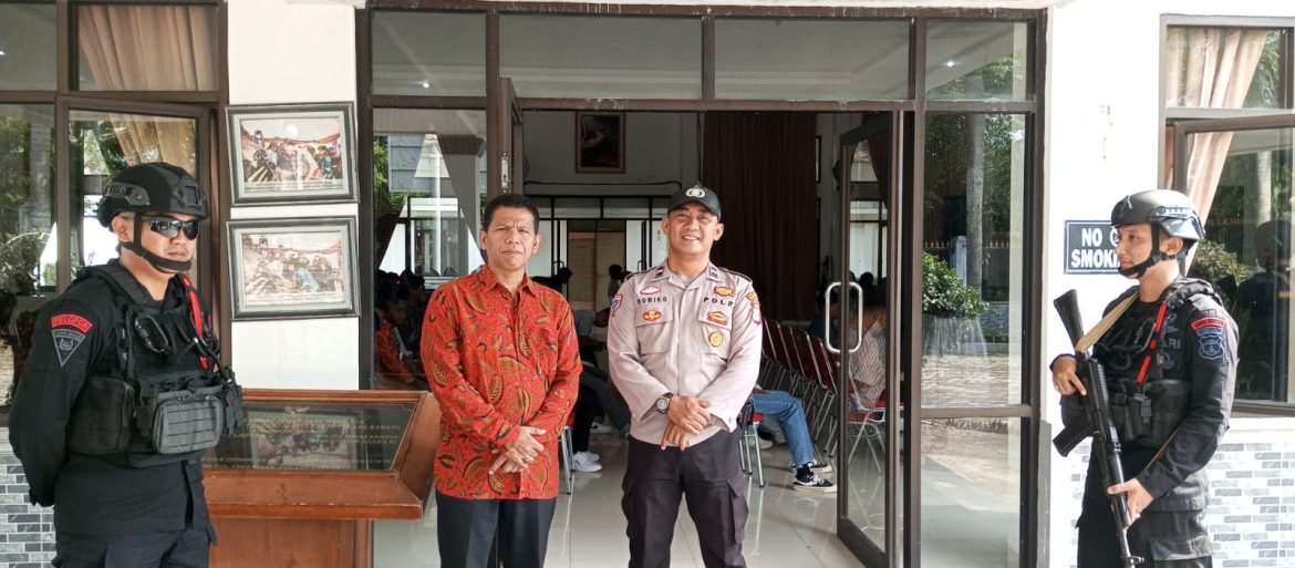 Peringatan Hari Kenaikan Isa Almasih,Polres Tulang Bawang kerahkan Puluhan Personil Berseragam Dinas Amankan 25 Gereja.